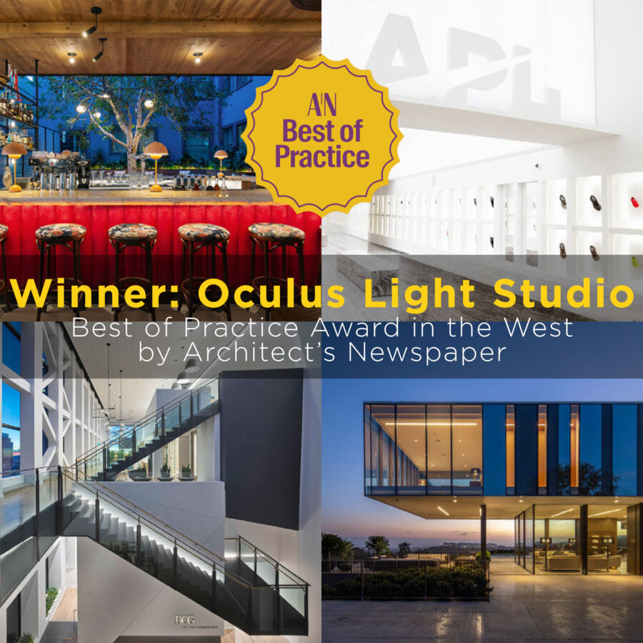 Oculus Wins Best of Practice Award in the West! | Oculus Light Studio